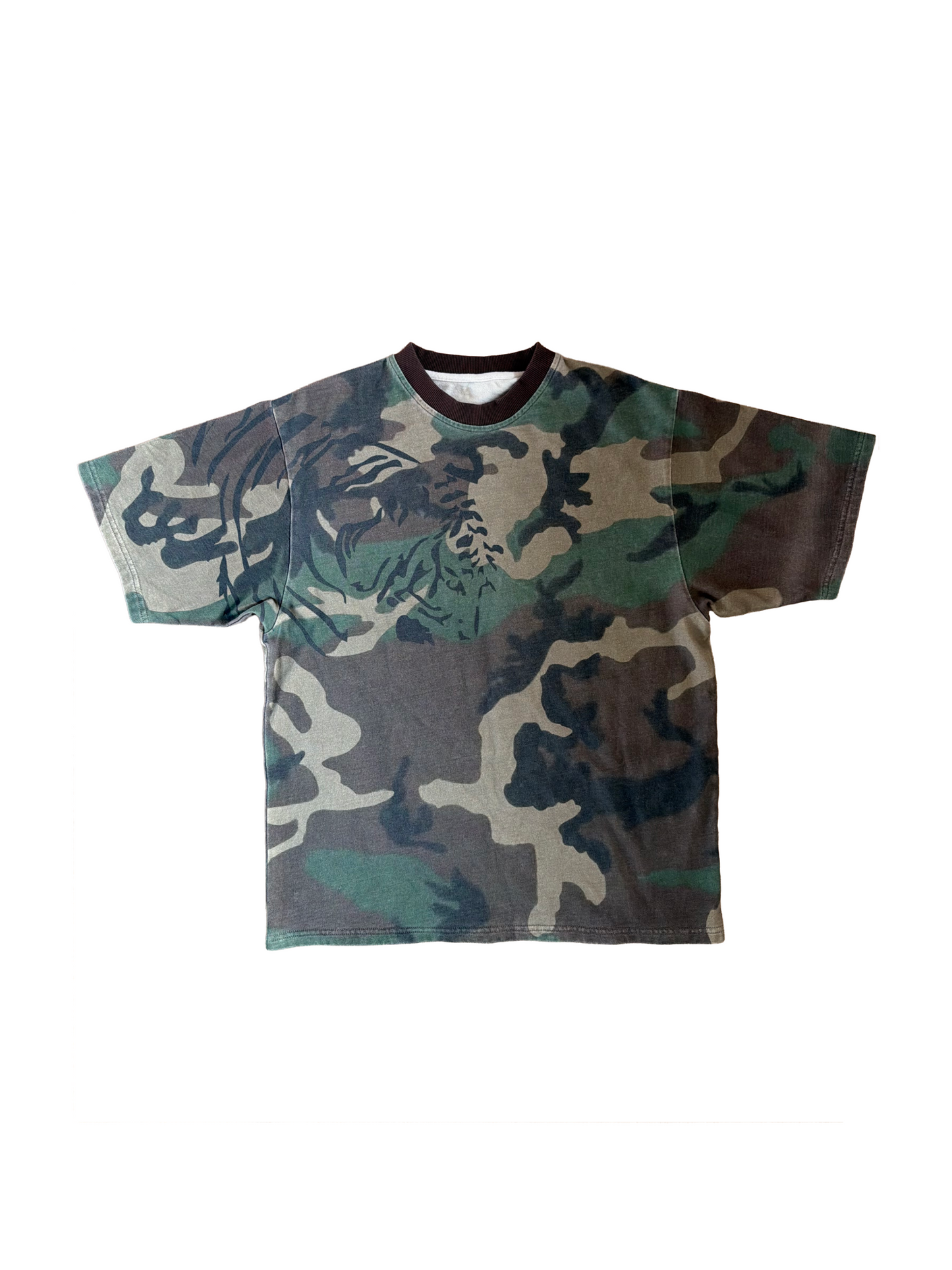VINTAGE WASHED CAMO TIGER TEE